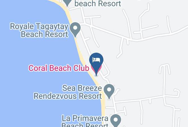 Batangas - Coral Beach Club Maps