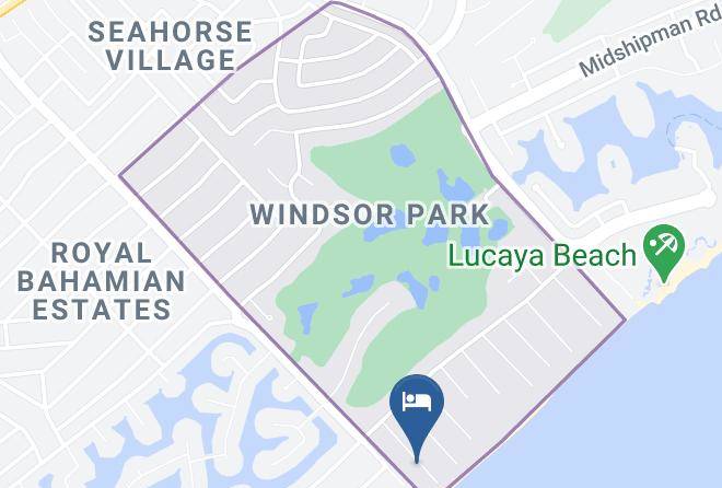 Grand Bahama - Coral Beach Hotel Maps