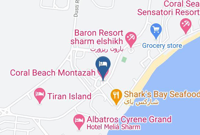 Sharm El Sheikh - Coral Beach Montazah Hotel Maps