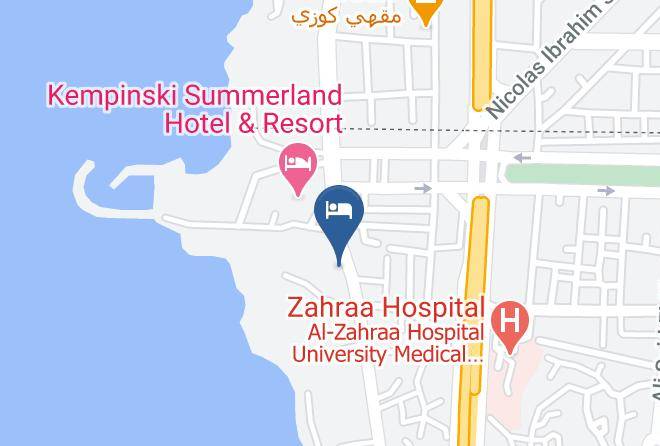 Baabda - Coral Beach Suite Maps