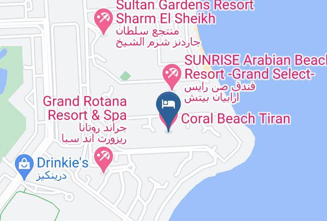 Sharm El Sheikh - Coral Beach Tiran Hotel Maps