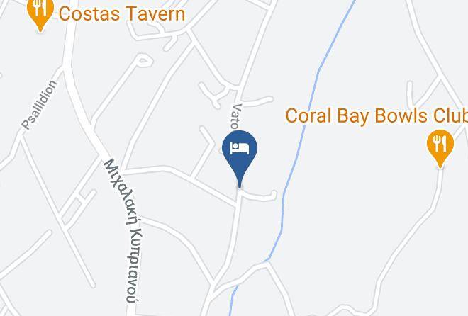 Cyprus - Coral Boutique Hotel Maps