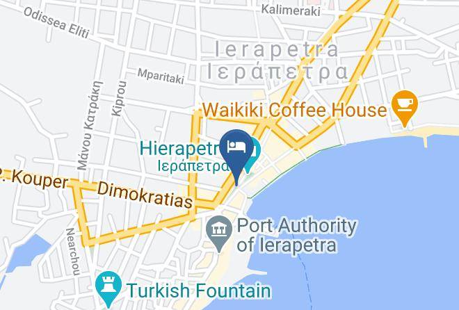 Lasithi - Coral Boutique Hotel Maps