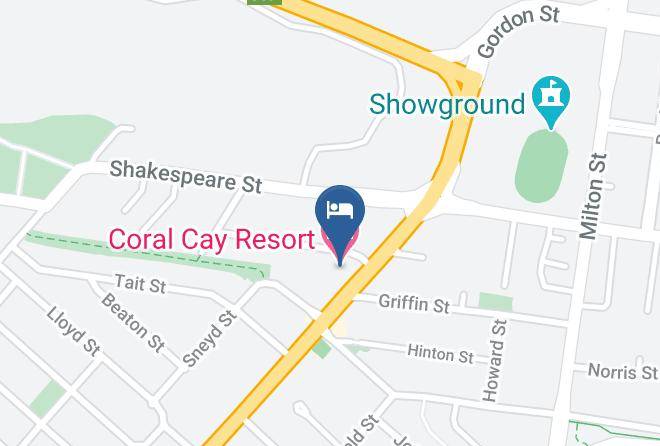 Mackay - Coral Cay Resort Maps