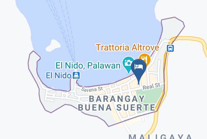 Coral Cliff Hotel Map