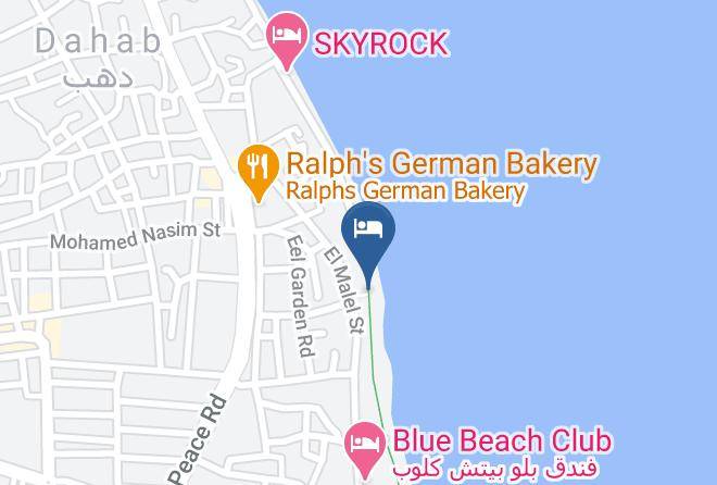 Dahab - Coral Coast Hotel Maps