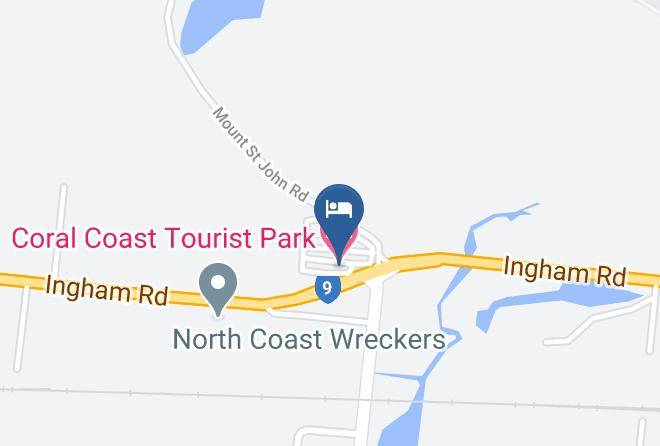 Townsville - Coral Coast Tourist Park Maps