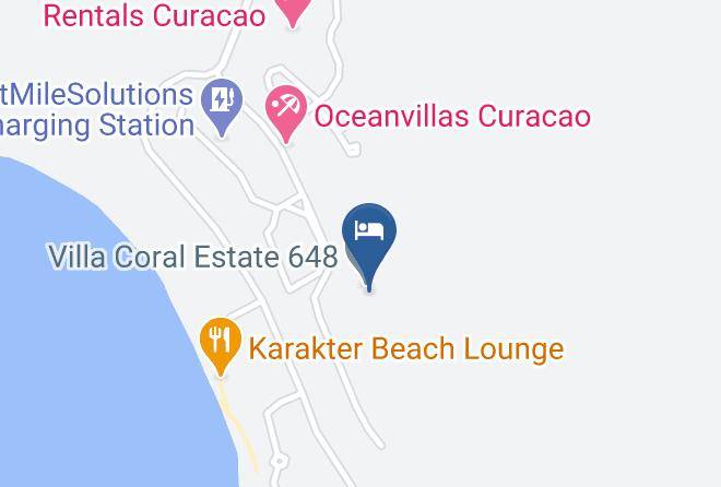 Willemstad - Coral Estate Luxury Resort Maps