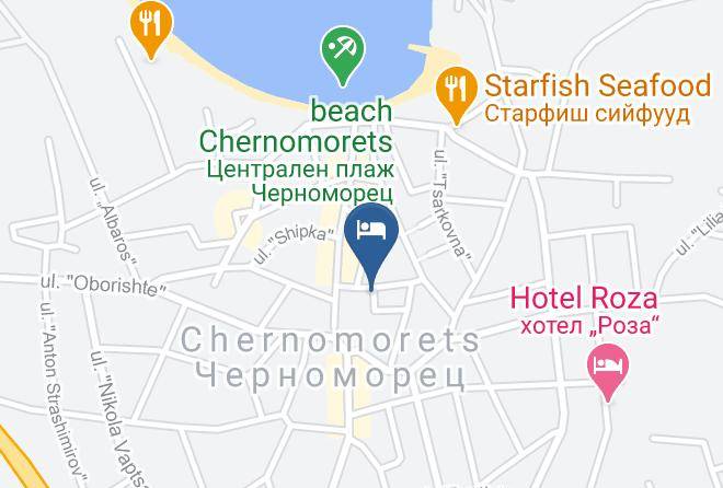 Sozopol - Coral Family Hotel Maps