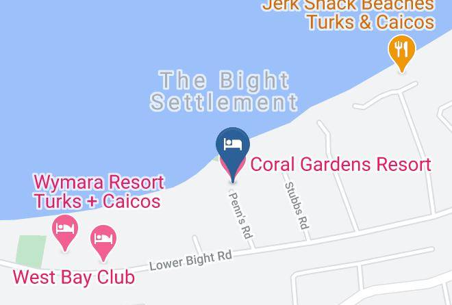Providenciales - Coral Gardens Resort Maps