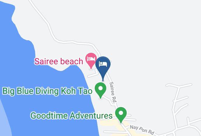 Amphoe Ko Pha Ngan - Coral Grand Resort Koh Tao Dive Resort Maps