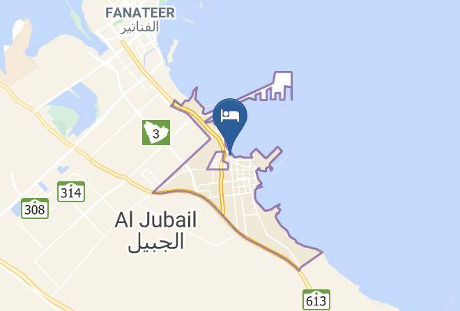 Jubail - Coral Jubail Hotel Maps