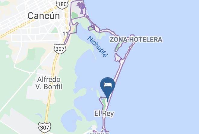 Benito Juarez - Coral Level At Iberostar Selection Cancun Maps