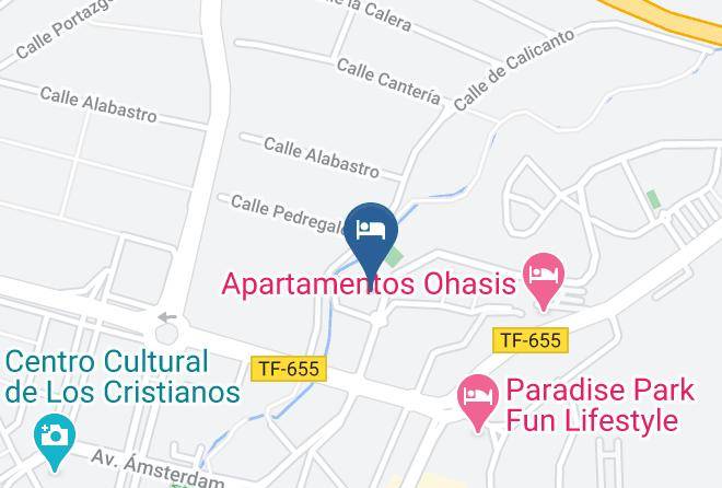 Santa Cruz De Tenerife - Coral Los Alisios Maps