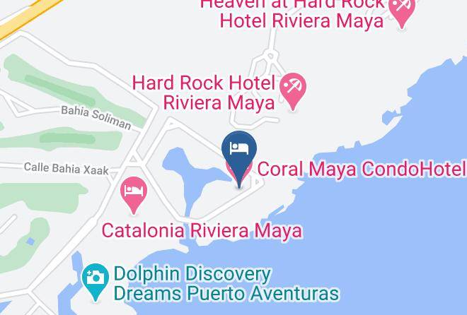 Solidaridad - Coral Maya Condohotel Maps