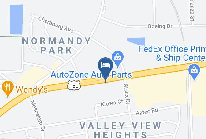 El Paso - Coral Motel Maps