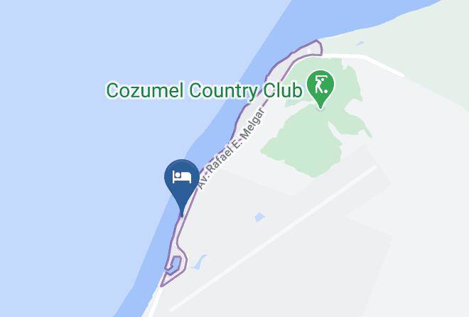 Cozumel - Coral Princess Golf & Dive Resort Cozumel Maps