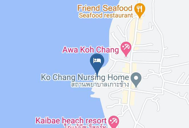 Amphoe Ko Chang - Coral Resort Maps