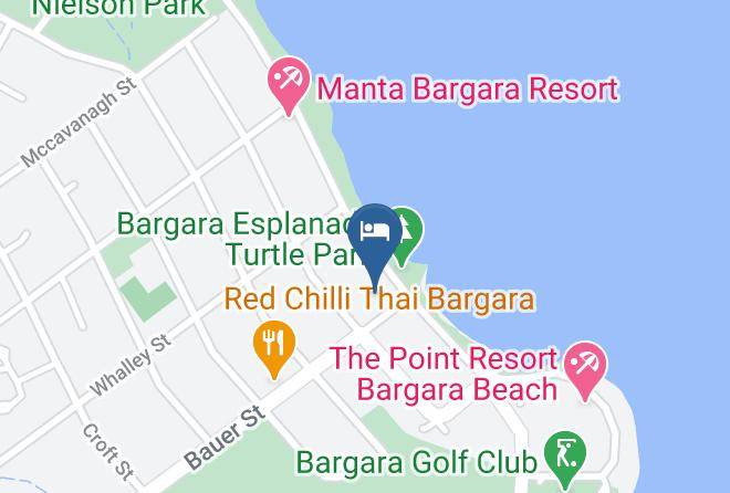 Bundaberg - Kacy's Bargara Beach Motel Maps
