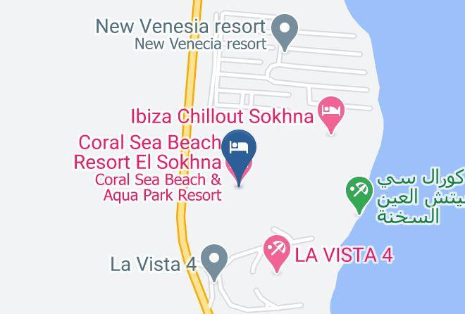 Ataka El Sokhna - Coral Sea Beach Resort El Sokhna Maps