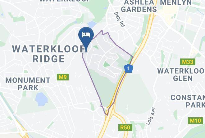 City Of Tshwane - Coral Tree Inn Maps