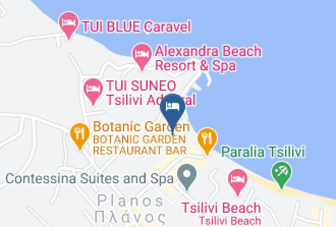 Zakinthos - Corali Beach Hotel Maps
