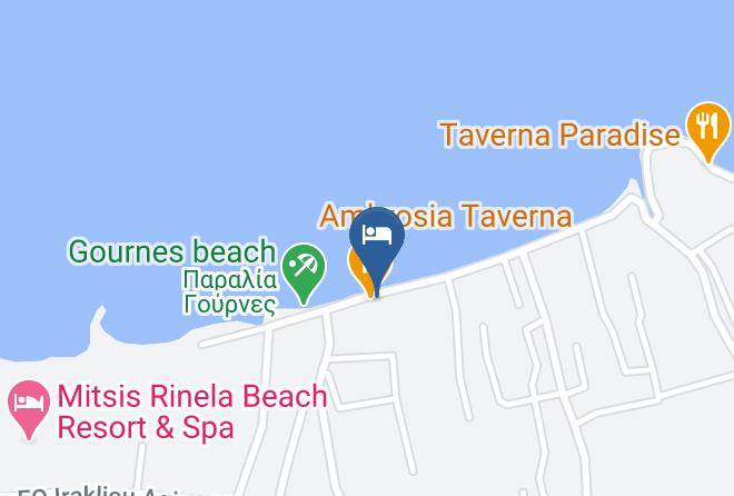 Iraklion - Coralli Beach Maps