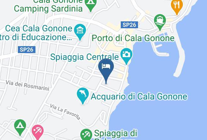 Nuoro - Corallo Aparment Maps