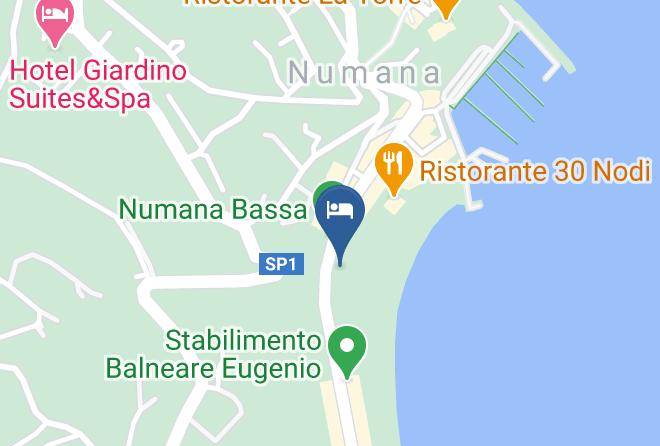 Ancona - Corallo Hotel Numana Maps