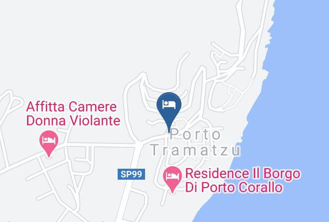 Province Of South Sardinia - Corallo Vacanze Maps