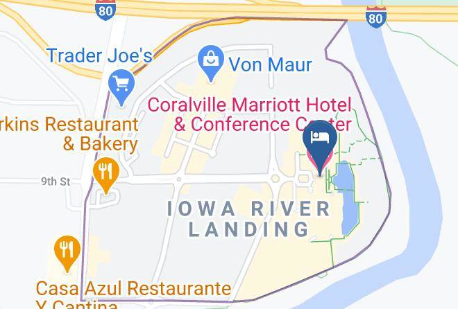 Johnson - Hyatt Regency Coralville Hotel & Conference Center Maps