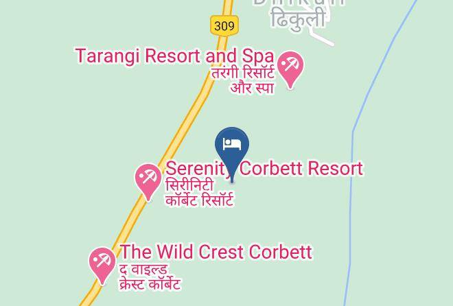 Ramnagar - Corbett Wild Resort By Live Inn Maps