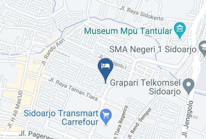 Sidoarjo Regency - Cordela Inn Sidoarjo Maps