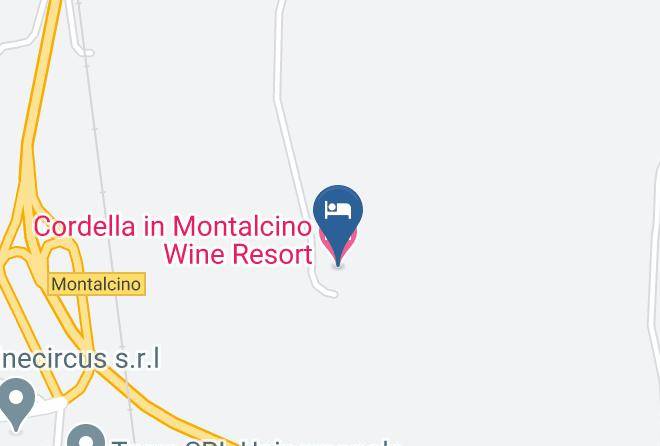 Siena - Cordella Winery Fattoria Al Meleto Maps
