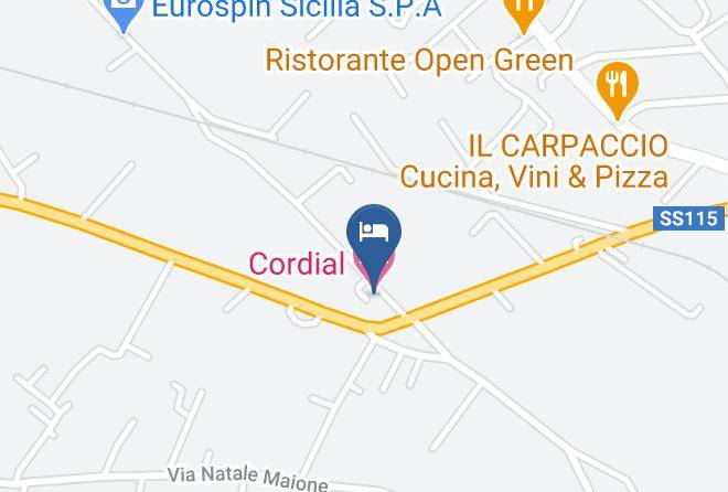 Ragusa - Cordial Hotel Maps