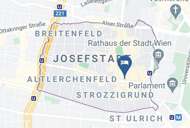 Vienna Josefstadt - Theaterhotel Wien Maps