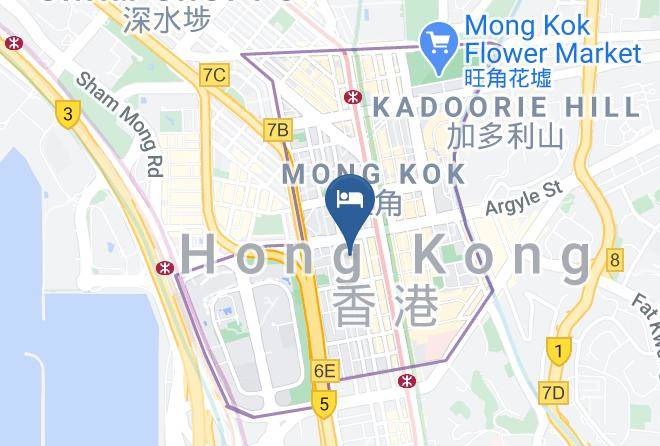 Kowloon - Cordis Hong Kong Maps