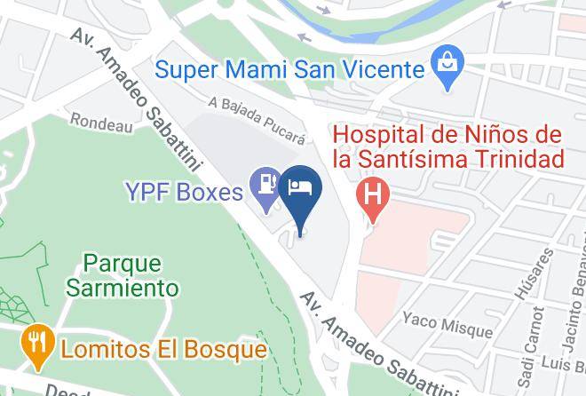 Cordoba - Cordoba Hotel Dr Cesar Carman Maps
