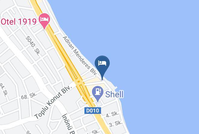 Atakum - Cordon Otel Maps