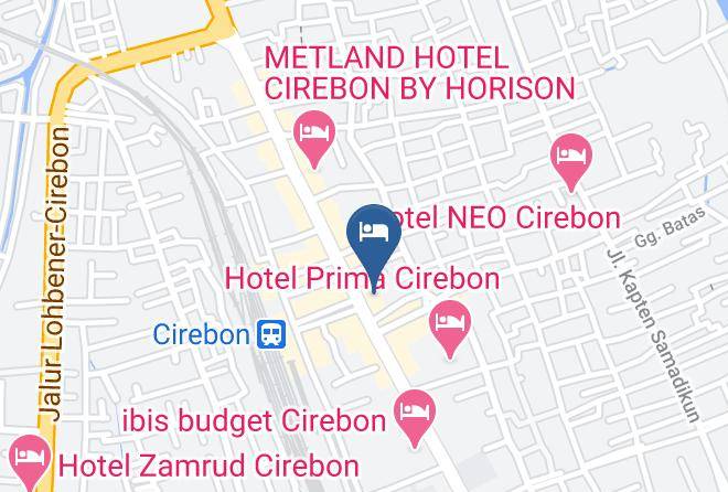 Cirebon Regency - Hotel Syariah Cordova Maps