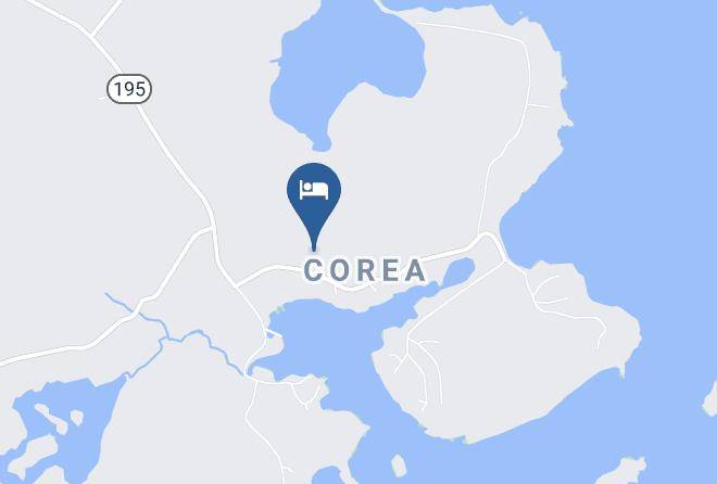 Hancock - Corea Harbor's Black Duck Inn Maps