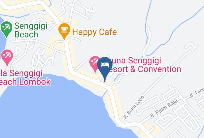 West Lombok Regency - Montana Premier Senggigi Maps
