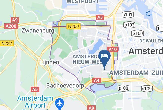 Amsterdam - Corendon City Hotel Amsterdam Maps