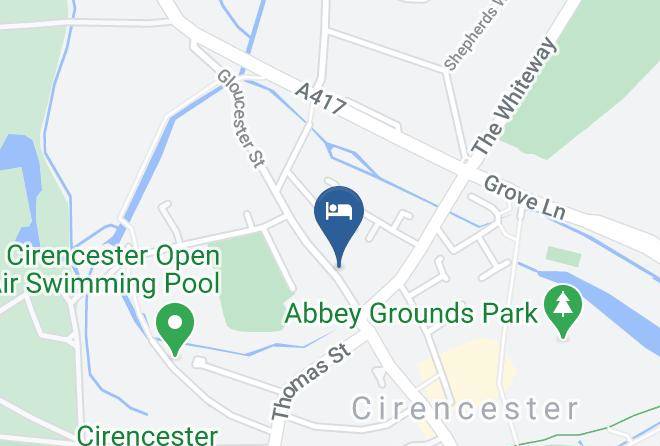 Glos - Corinium Hotel & Restaurant Maps