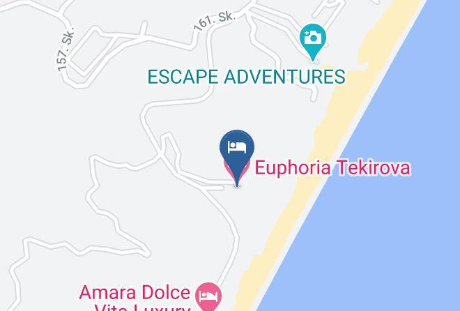 Euphoria Tekirova Hotel Map - Antalya - Kemer