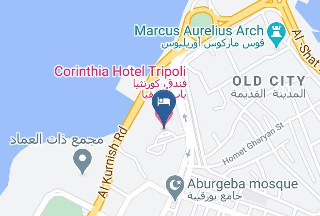 Tripoli - Corinthia Hotel Tripoli Maps