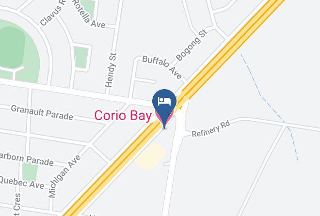 Greater Geelong - Corio Bay Motel Maps