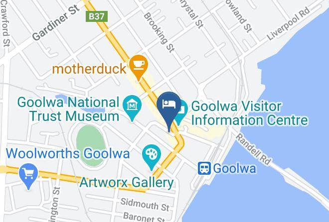 Corio Hotel Map