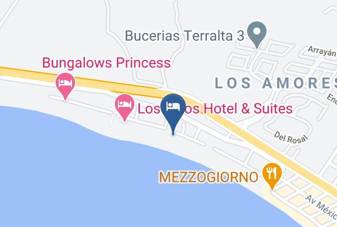 Bahia De Banderas - Corita Hotel Y Suites Maps