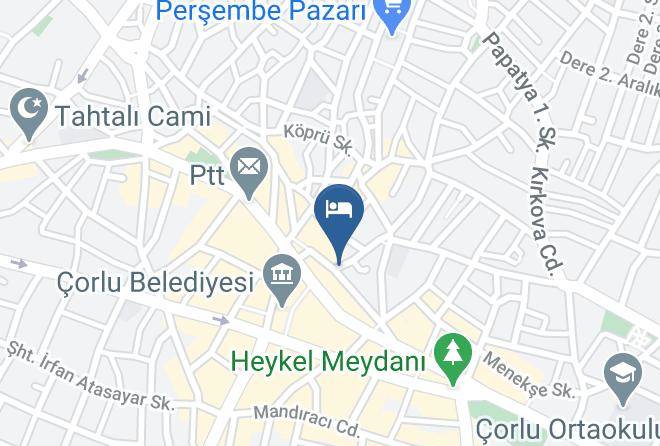 Corlu - Corlu Blue Trakya Otel Maps